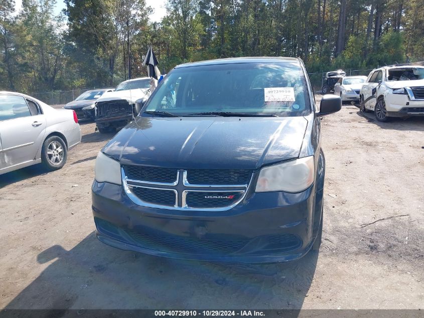 2013 Dodge Grand Caravan Se VIN: 2C4RDGBGXDR788120 Lot: 40729910