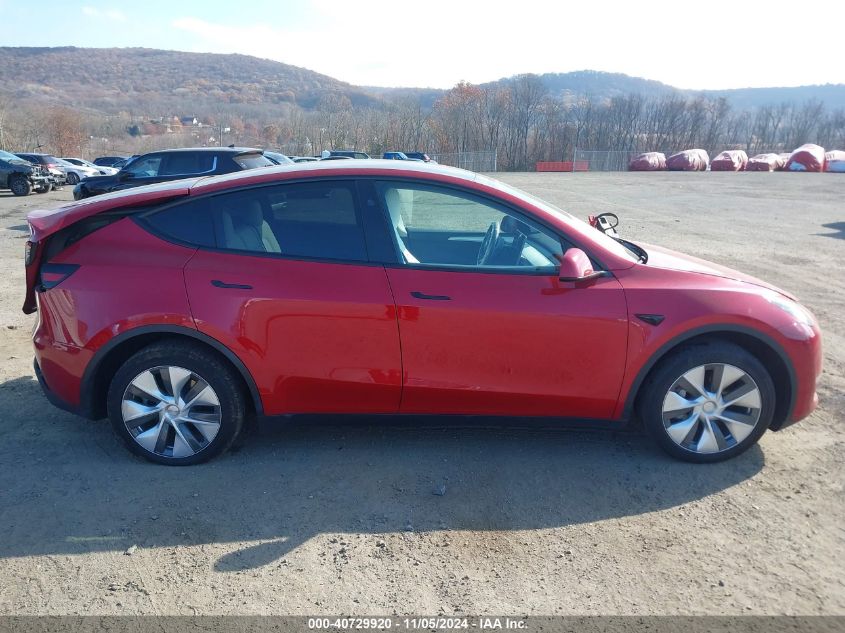 2023 Tesla Model Y Awd/Long Range Dual Motor All-Wheel Drive VIN: 7SAYGDEE4PA141398 Lot: 40729920