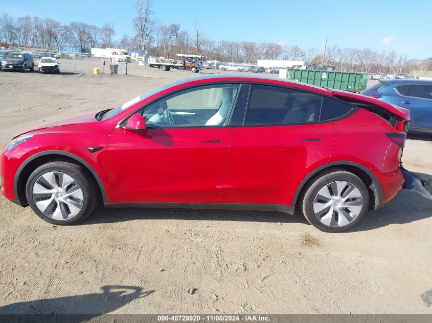 2023 Tesla Model Y Awd/Long Range Dual Motor All-Wheel Drive VIN: 7SAYGDEE4PA141398 Lot: 40729920