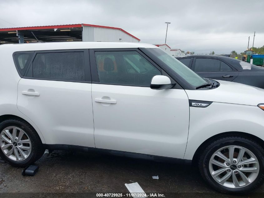 2019 Kia Soul + VIN: KNDJP3A53K7918430 Lot: 40729925