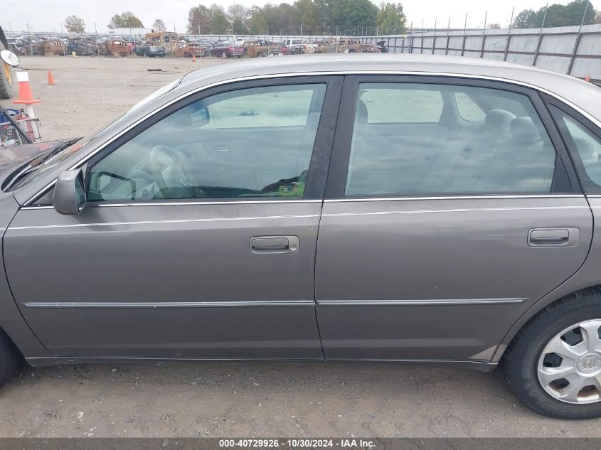 2003 Toyota Avalon Xl VIN: 4T1BF28BX3U271178 Lot: 40729926