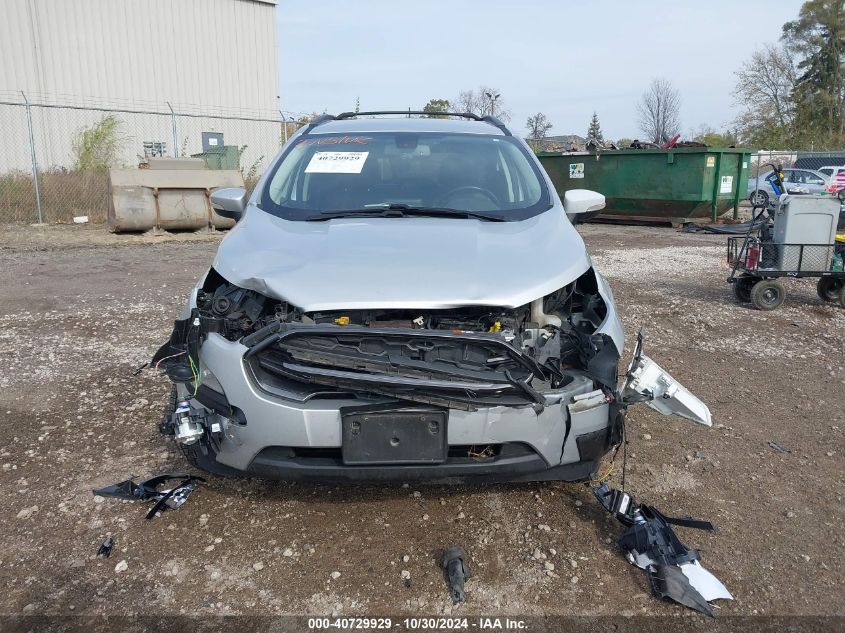 2018 Ford Ecosport Ses VIN: MAJ6P1CL4JC233290 Lot: 40729929