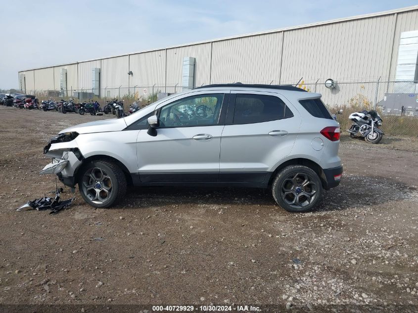 2018 Ford Ecosport Ses VIN: MAJ6P1CL4JC233290 Lot: 40729929