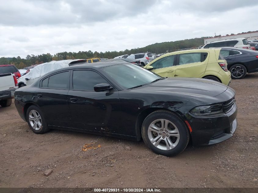 2022 Dodge Charger Sxt Rwd VIN: 2C3CDXBG1NH201448 Lot: 40729931