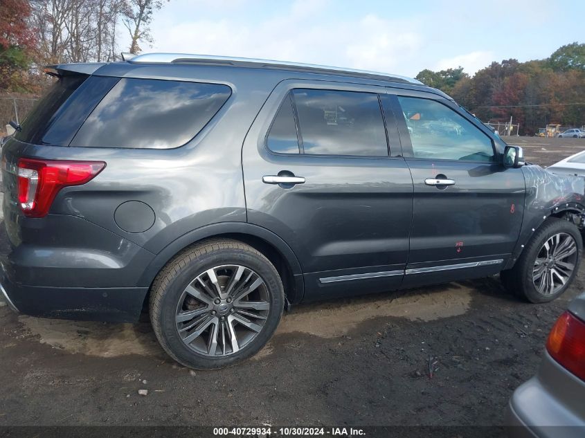 2017 Ford Explorer Platinum VIN: 1FM5K8HT4HGD46399 Lot: 40729934