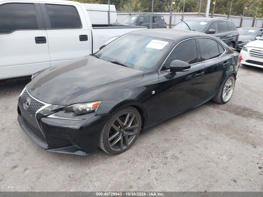 VIN JTHCF1D27E5007405 2014 Lexus IS, 250 no.2