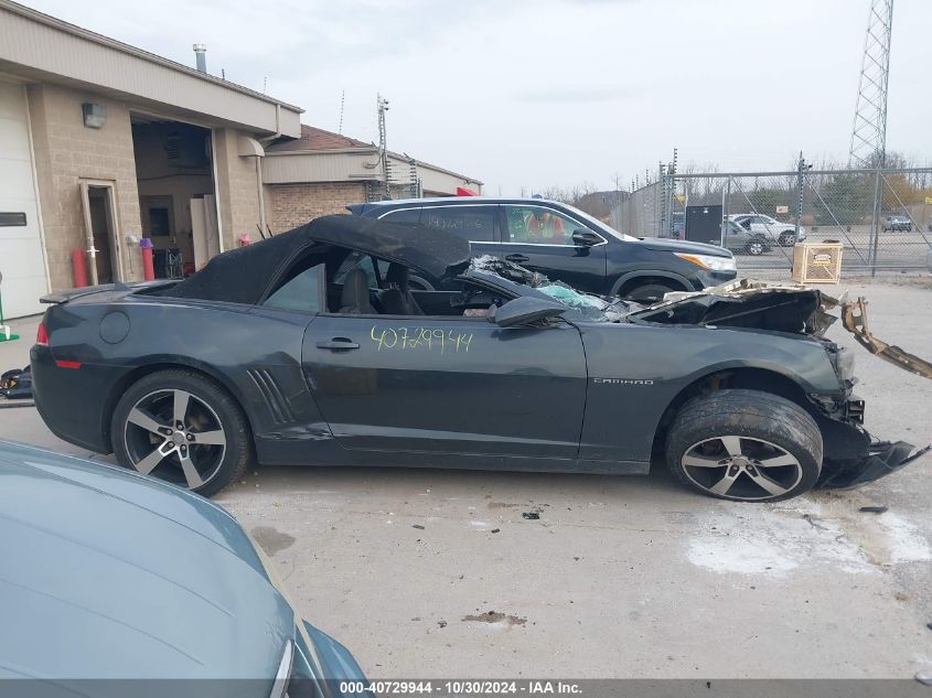 2014 Chevrolet Camaro 1Lt VIN: 2G1FB3D35E9140321 Lot: 40729944