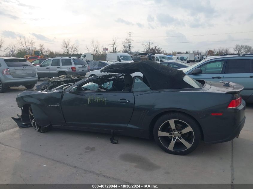 2014 Chevrolet Camaro 1Lt VIN: 2G1FB3D35E9140321 Lot: 40729944