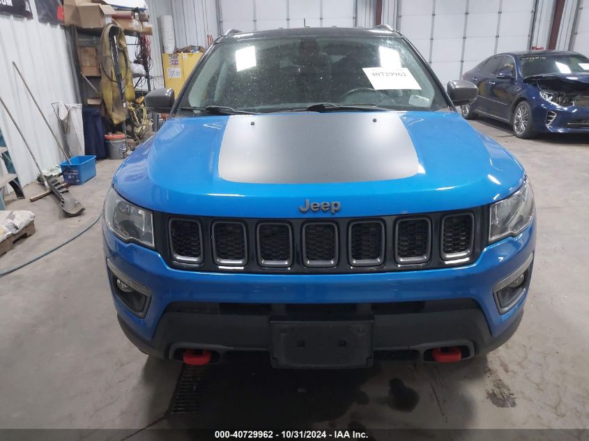 2018 Jeep Compass Trailhawk 4X4 VIN: 3C4NJDDB9JT231750 Lot: 40729962