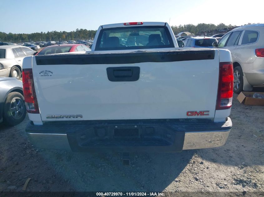 2013 GMC Sierra 1500 Work Truck VIN: 1GTN1TEX7DZ401380 Lot: 40729970