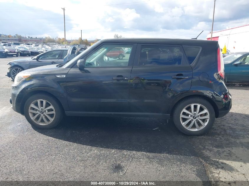 2018 Kia Soul + VIN: KNDJP3A54J7890930 Lot: 40730000