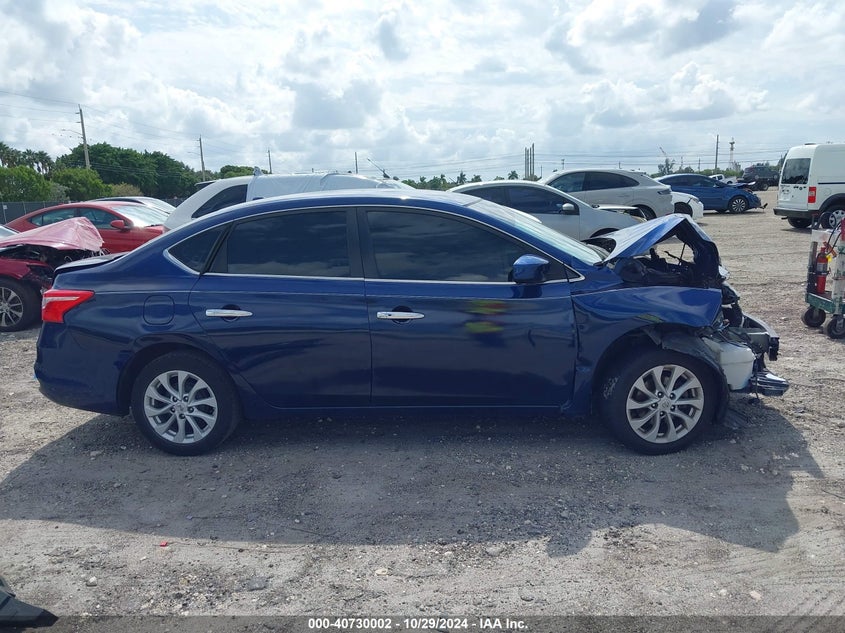 VIN 3N1AB7AP0KY451590 2019 NISSAN SENTRA SV