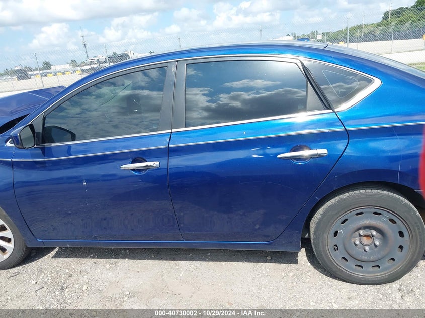 VIN 3N1AB7AP0KY451590 2019 NISSAN SENTRA SV