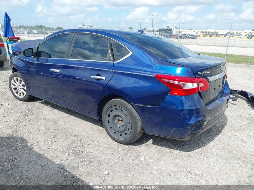 VIN 3N1AB7AP0KY451590 2019 NISSAN SENTRA SV