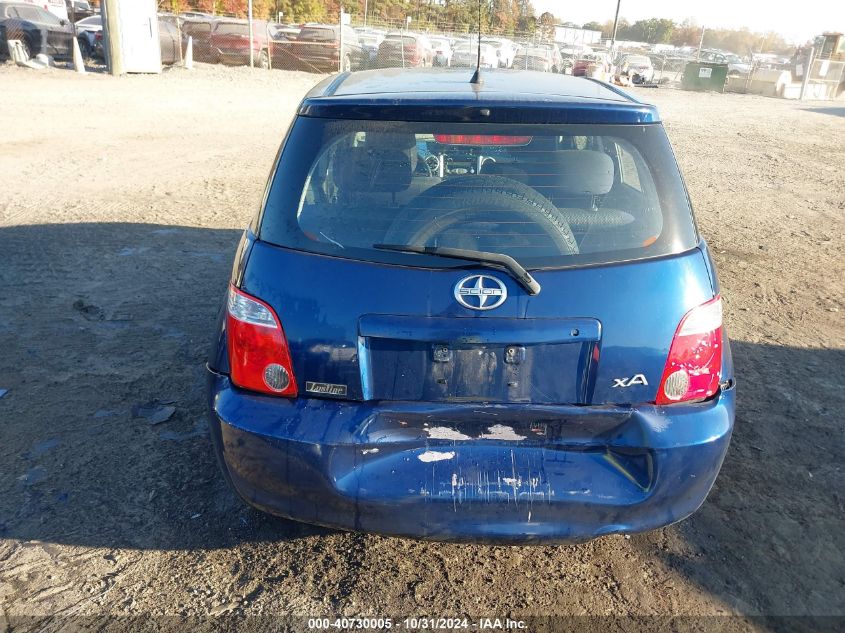 2006 Scion Xa VIN: JTKKT624865007544 Lot: 40730005