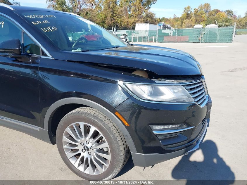 2017 Lincoln Mkc Reserve VIN: 5LMCJ3D95HUL55652 Lot: 40730019