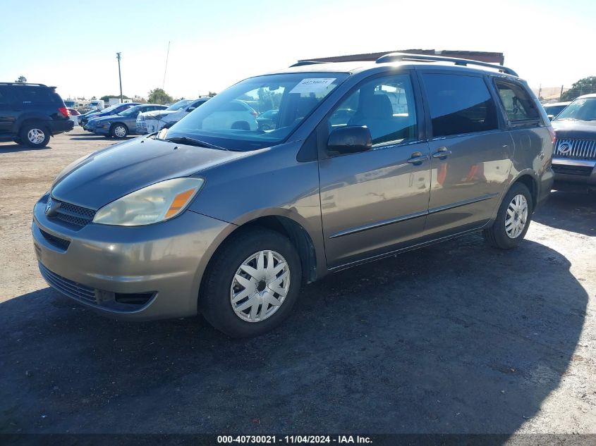 2004 Toyota Sienna Le VIN: 5TDZA23C04S199592 Lot: 40730021