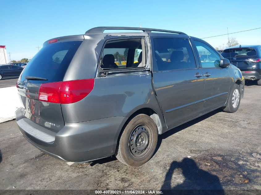 2004 Toyota Sienna Le VIN: 5TDZA23C04S199592 Lot: 40730021