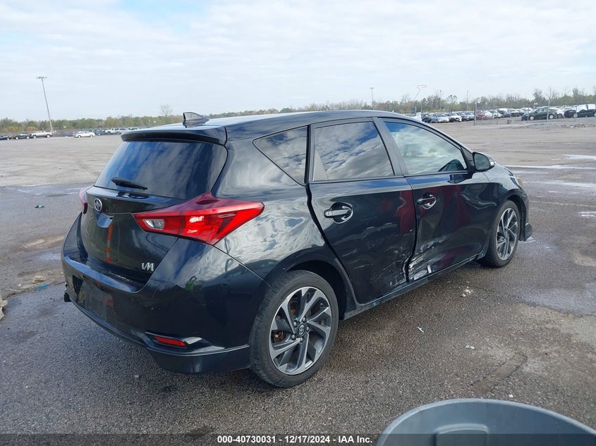Vin: jtnkarje1gj504285, lot: 41219415, scion im 20164
