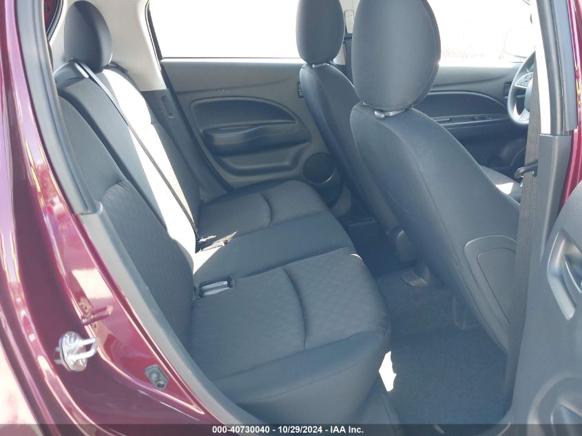 VIN ML32AUHJXRH018646 2024 MITSUBISHI MIRAGE ES/LE