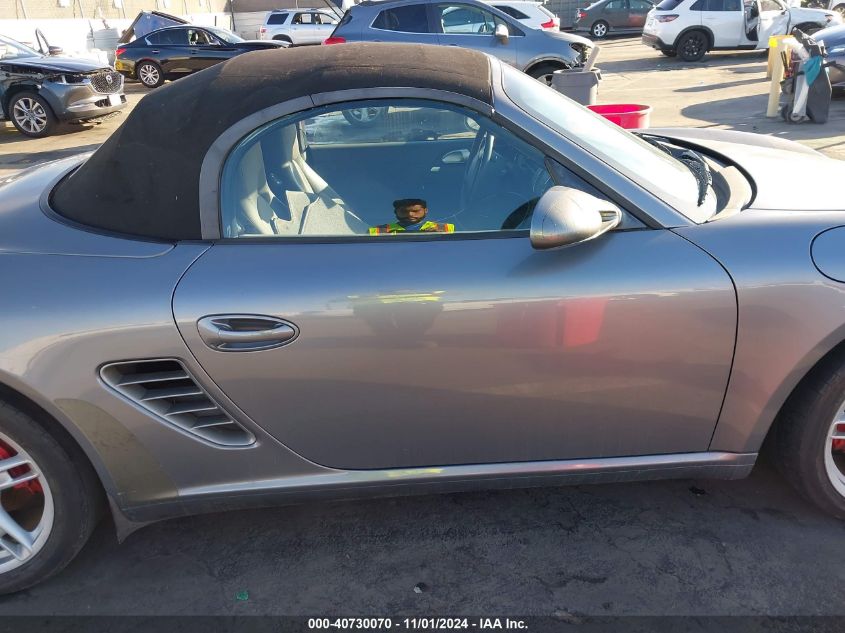 2005 Porsche Boxster S VIN: WP0CB29815S730569 Lot: 40730070