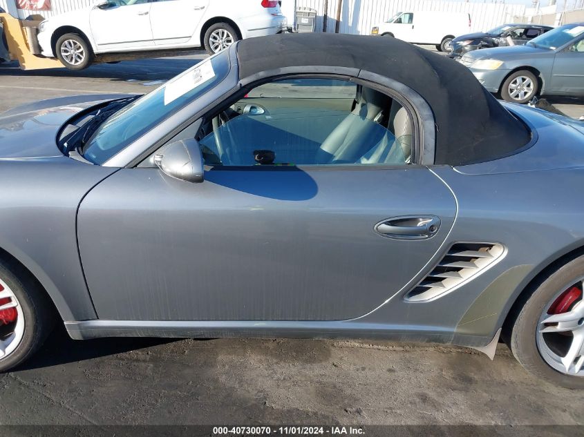 2005 Porsche Boxster S VIN: WP0CB29815S730569 Lot: 40730070