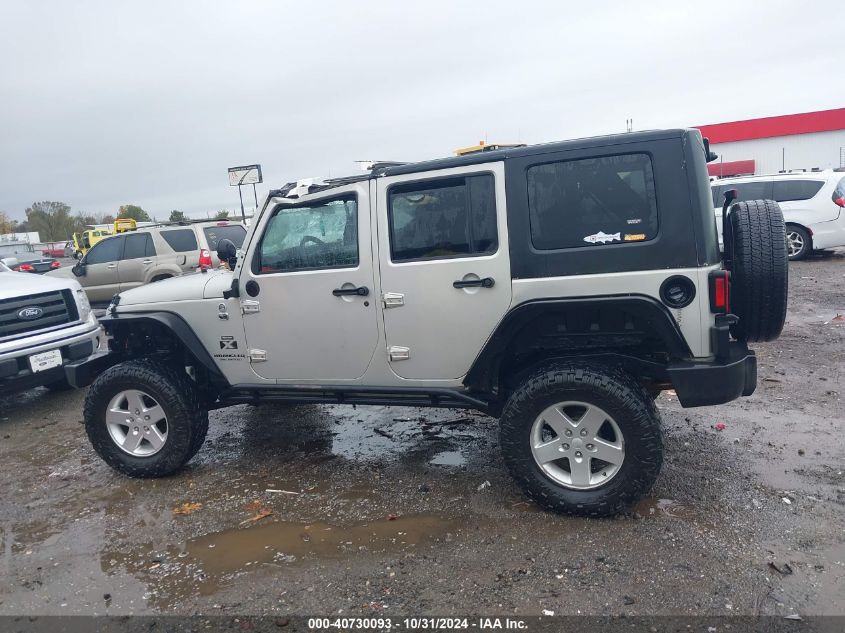 2007 Jeep Wrangler Unlimited X VIN: 1J4GA39167L133048 Lot: 40730093