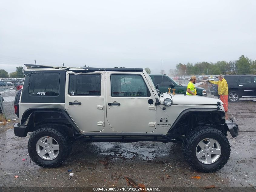 2007 Jeep Wrangler Unlimited X VIN: 1J4GA39167L133048 Lot: 40730093