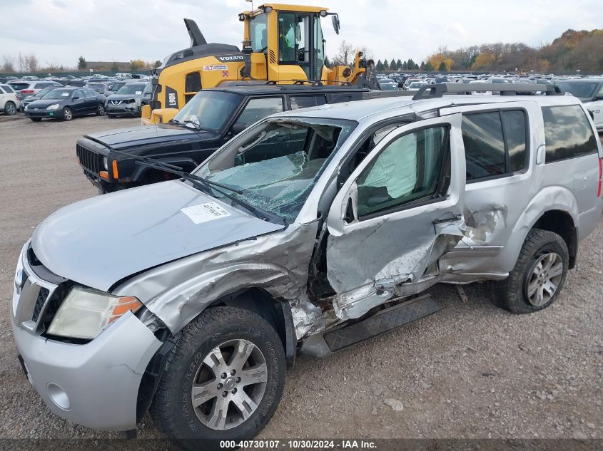 2012 Nissan Pathfinder Silver VIN: 5N1AR1NB0CC637463 Lot: 40730107