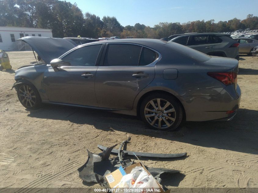 2015 Lexus Gs 350 VIN: JTHBE1BL5FA010418 Lot: 40730127