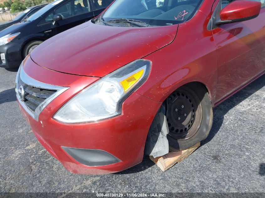 2018 Nissan Versa 1.6 Sv VIN: 3N1CN7AP4JL840633 Lot: 40730129