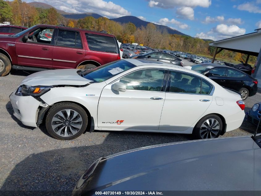 2014 Honda Accord Hybrid Ex-L VIN: 1HGCR6F53EA005768 Lot: 40730149