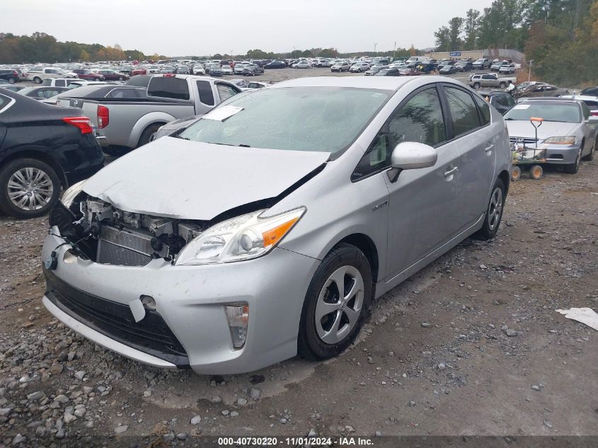 2015 Toyota Prius Two VIN: JTDKN3DU4F0457203 Lot: 40730220