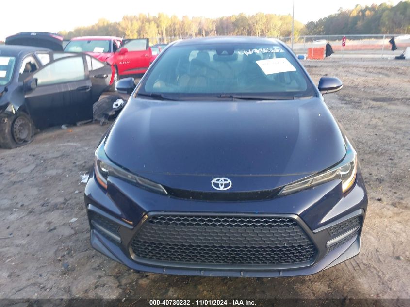 2020 Toyota Corolla Se VIN: 5YFS4RCE3LP051205 Lot: 40730232