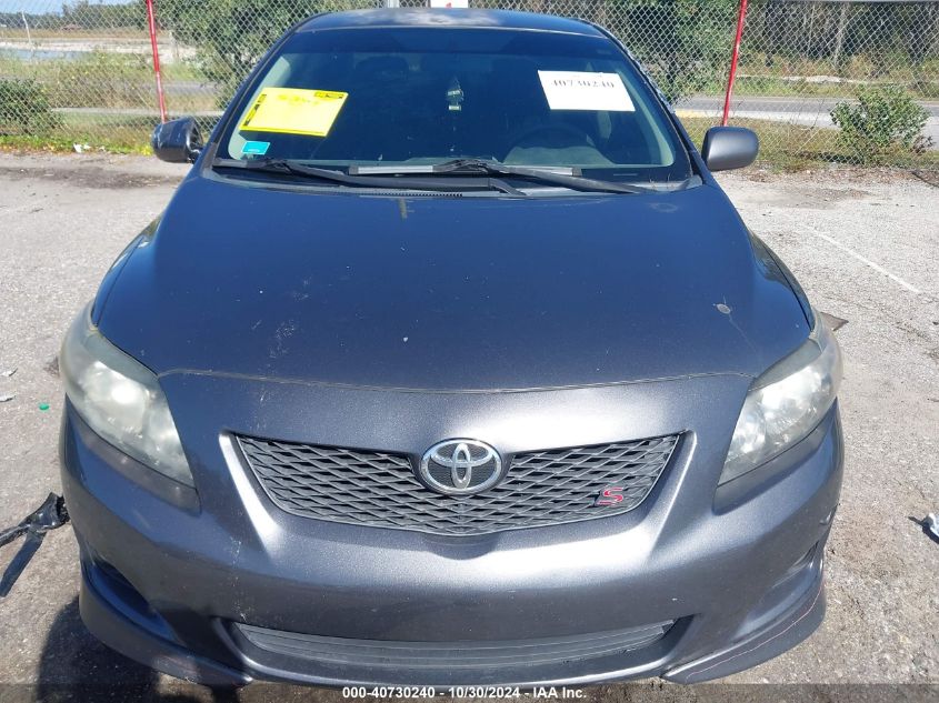 2010 Toyota Corolla S VIN: 2T1BU4EEXAC516186 Lot: 40730240