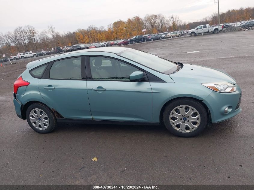 2012 Ford Focus Se VIN: 1FAHP3K2XCL187528 Lot: 40730241