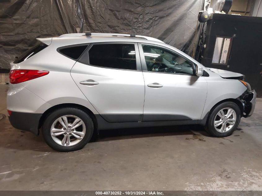 2013 Hyundai Tucson Gls VIN: KM8JU3AC2DU662790 Lot: 40730252