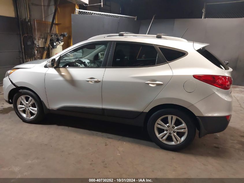 2013 Hyundai Tucson Gls VIN: KM8JU3AC2DU662790 Lot: 40730252