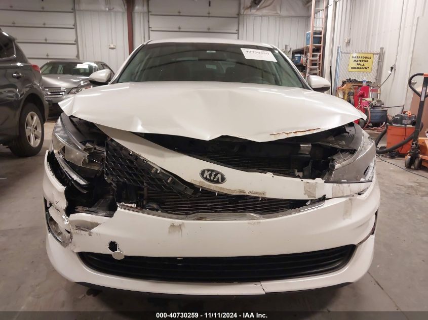 2016 Kia Optima Lx VIN: KNAGT4L34G5073563 Lot: 40730259