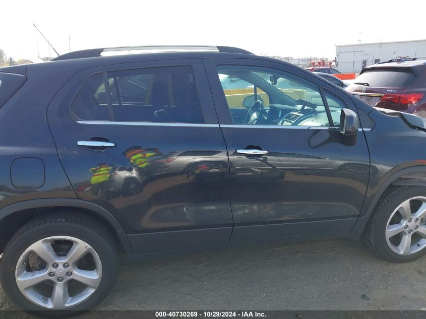 2015 Chevrolet Trax Ltz VIN: 3GNCJTSB3FL226725 Lot: 40730269