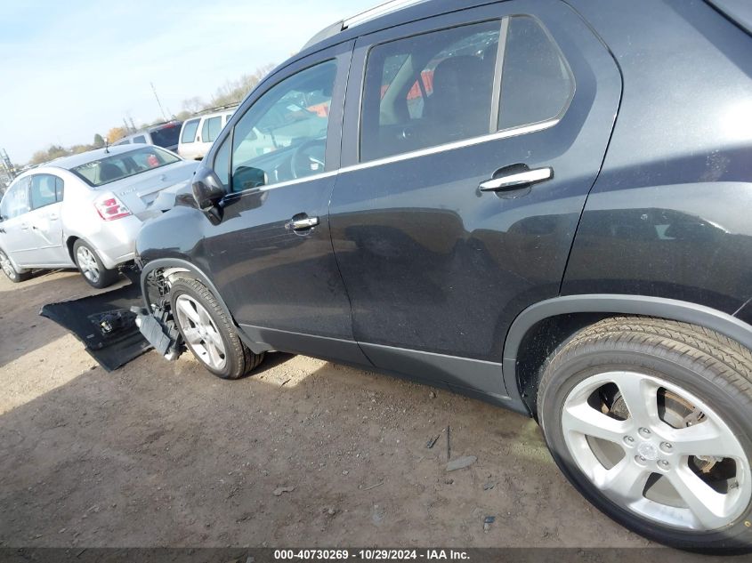 2015 Chevrolet Trax Ltz VIN: 3GNCJTSB3FL226725 Lot: 40730269