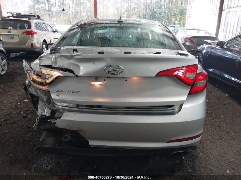 2017 Hyundai Sonata Se VIN: 5NPE24AF7HH484306 Lot: 40730278