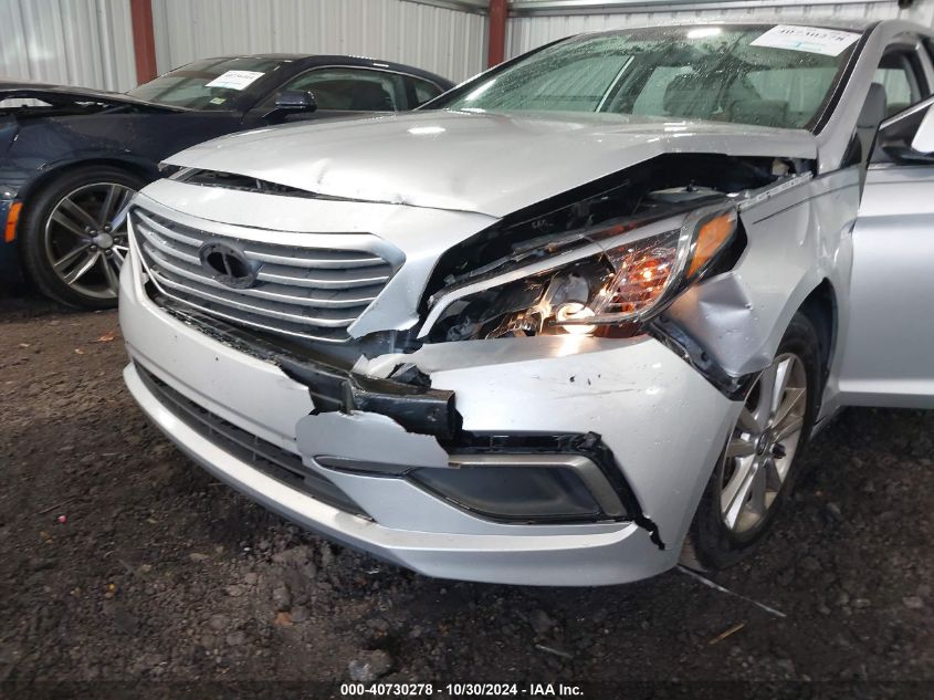 2017 HYUNDAI SONATA SE - 5NPE24AF7HH484306