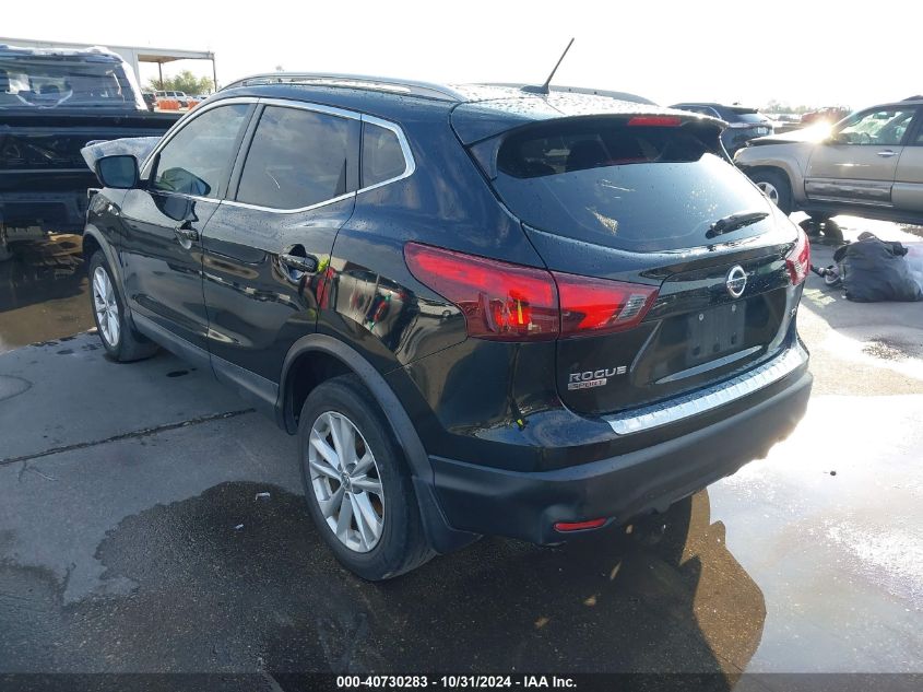 VIN JN1BJ1CP1JW152844 2018 Nissan Rogue, Sport SV no.3