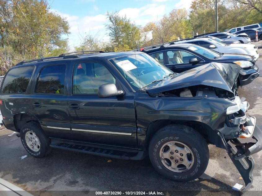 2004 Chevrolet Tahoe Ls VIN: 1GNEC13Z94R319760 Lot: 40730290