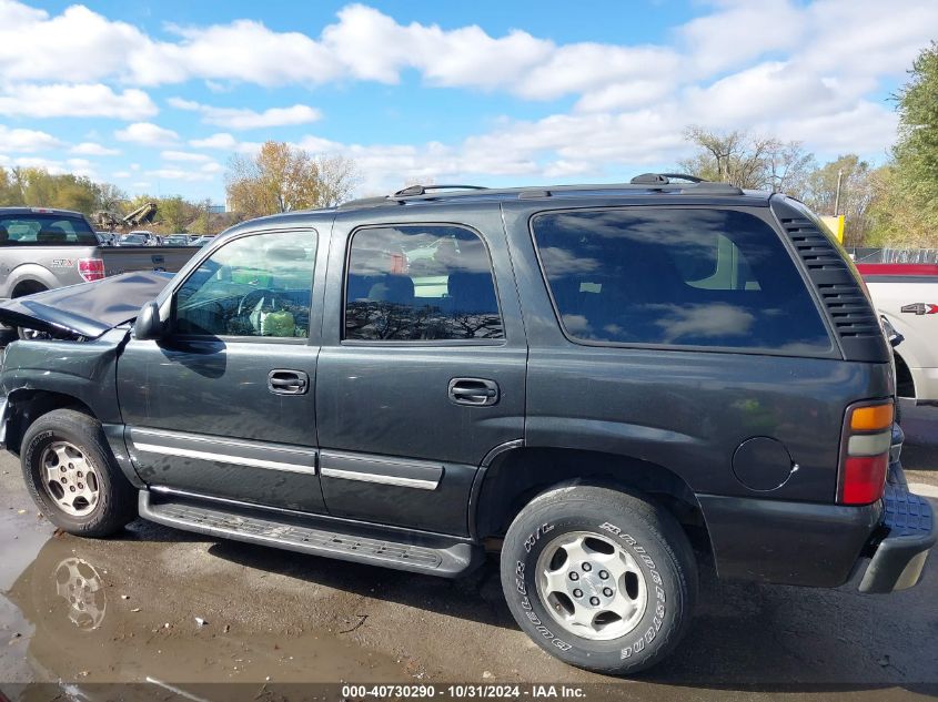 2004 Chevrolet Tahoe Ls VIN: 1GNEC13Z94R319760 Lot: 40730290