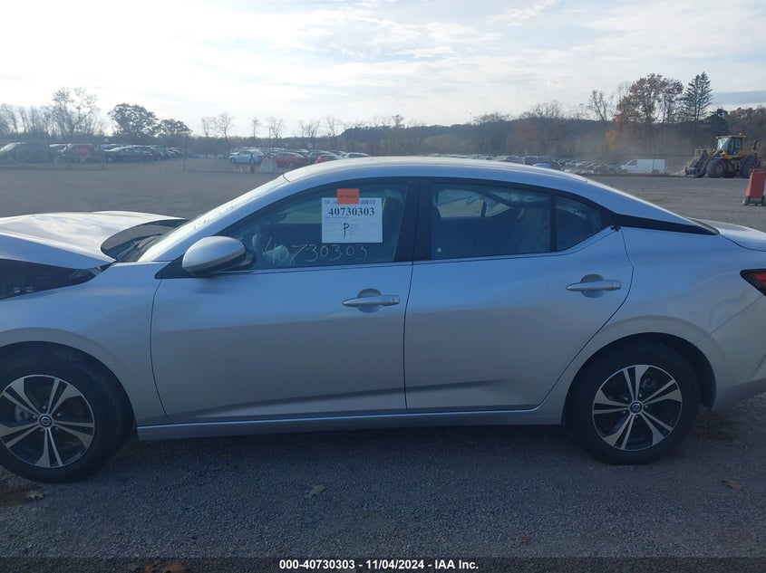 2022 NISSAN SENTRA VIN: 3N1AB8CV6NY319679