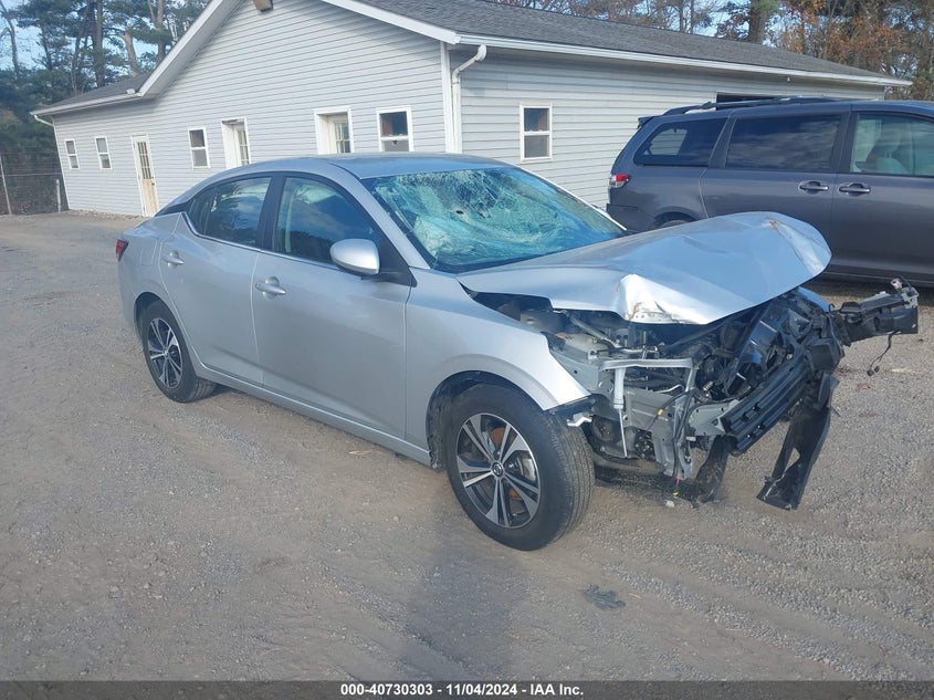 2022 NISSAN SENTRA VIN: 3N1AB8CV6NY319679