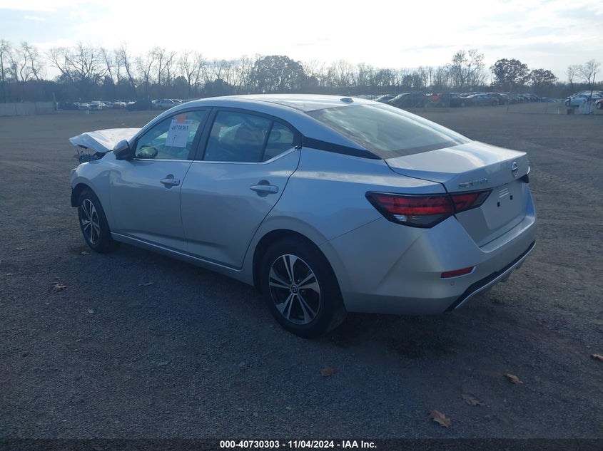 2022 NISSAN SENTRA VIN: 3N1AB8CV6NY319679