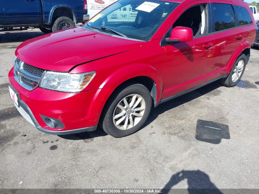 2016 Dodge Journey Sxt VIN: 3C4PDCBG6GT202532 Lot: 40730305